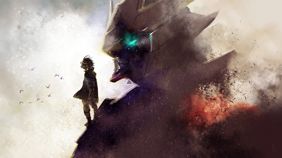Hình nền Gundam trừu tượng