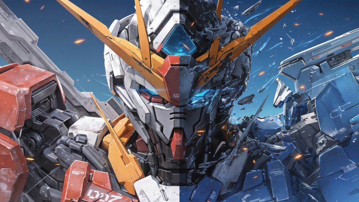 Hình nền Gundam đầy màu