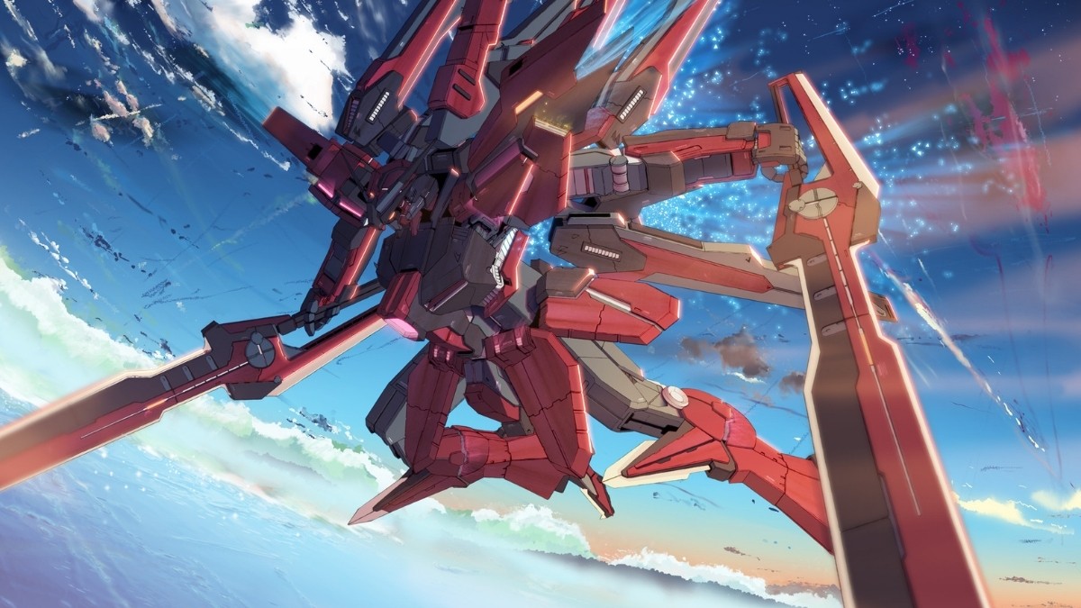Hình nền Gundam nhẹ nhàng 