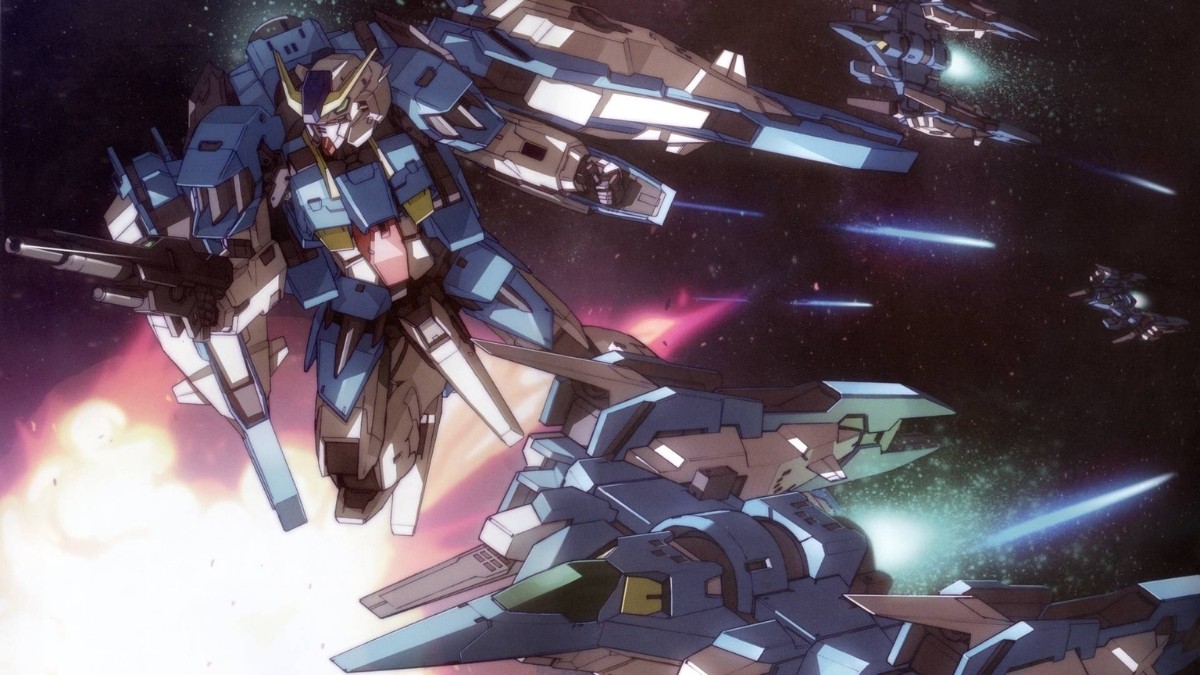 Hình nền Gundam dịu nhẹ