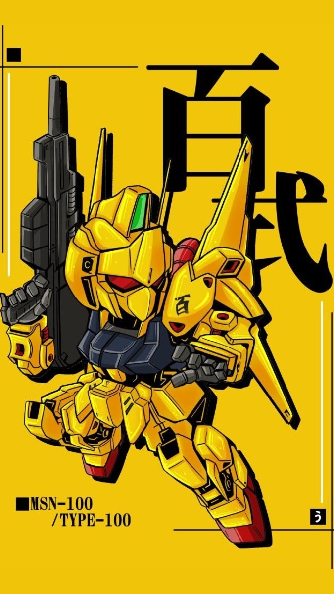 Hình nền Gundam mờ ảo