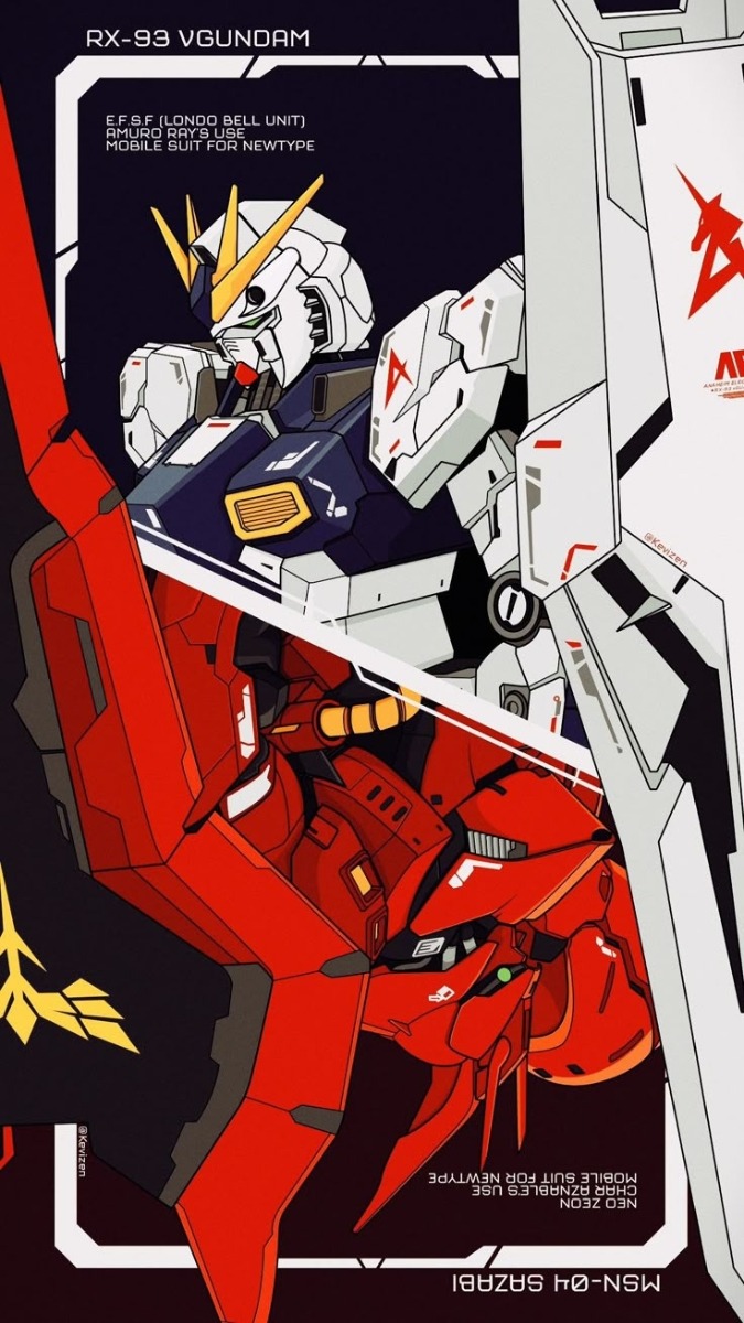Hình nền Gundam rực lửa