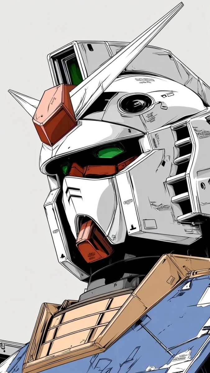 Hình nền Gundam rạng ngời