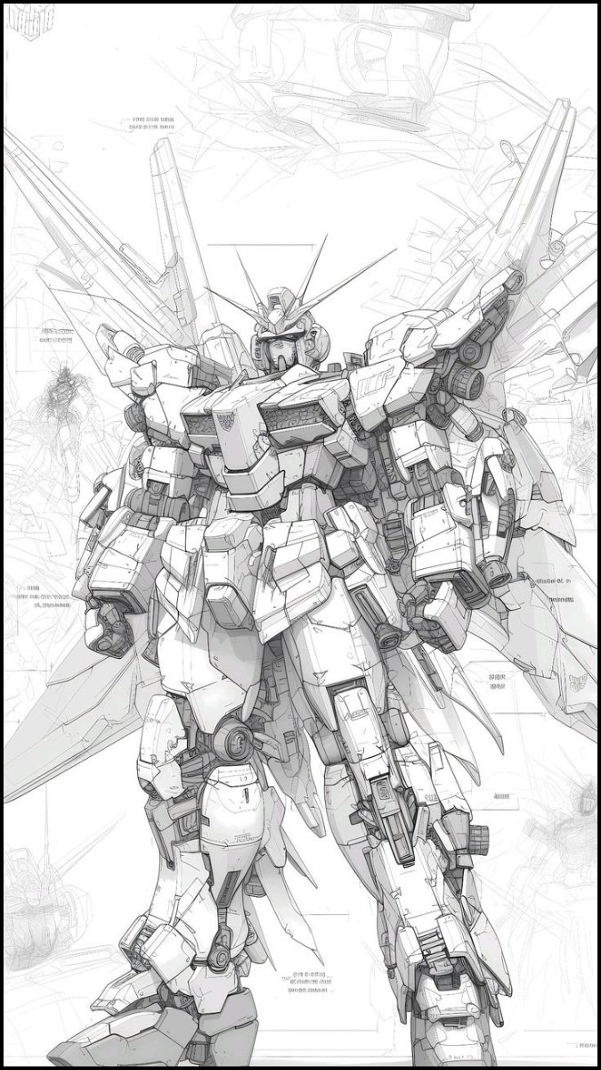 Hình nền Gundam tinh chỉnh