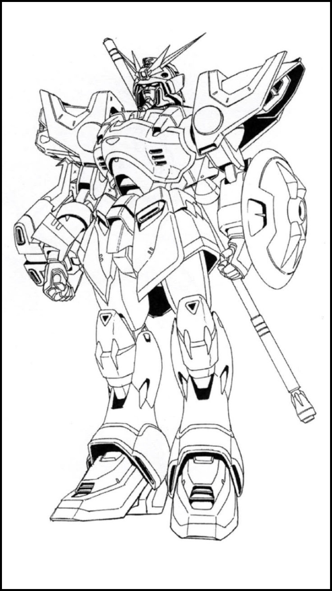 Hình nền Gundam mảnh mai