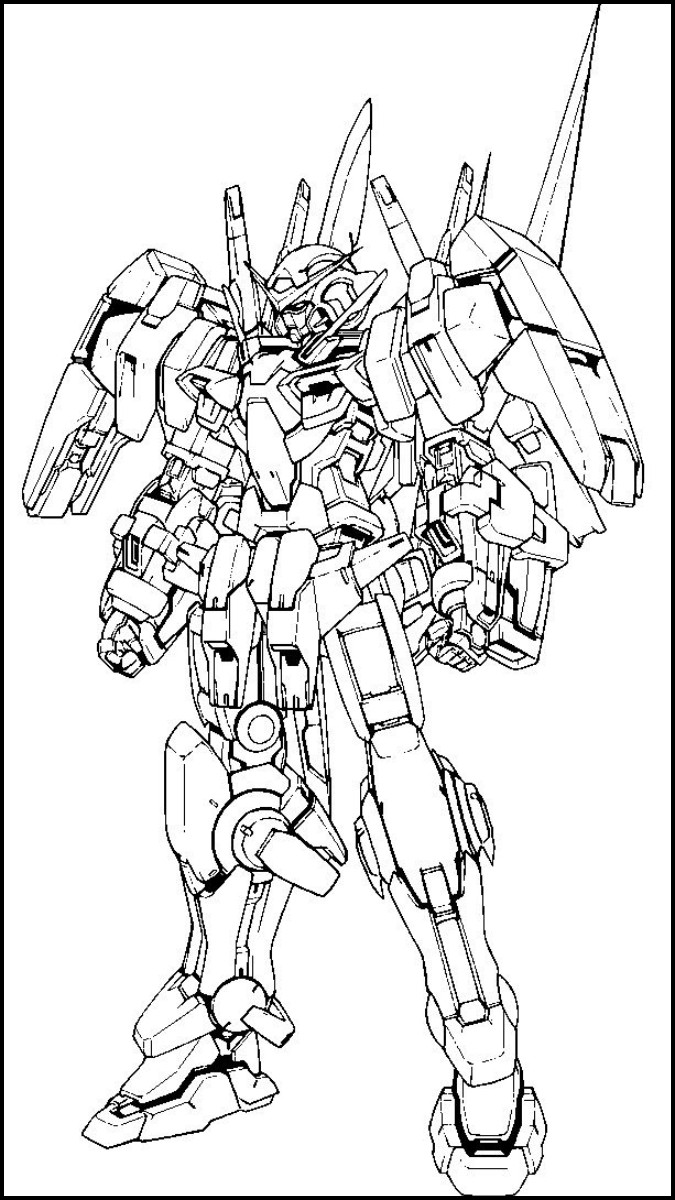 Hình nền Gundam sắc sảo 3D
