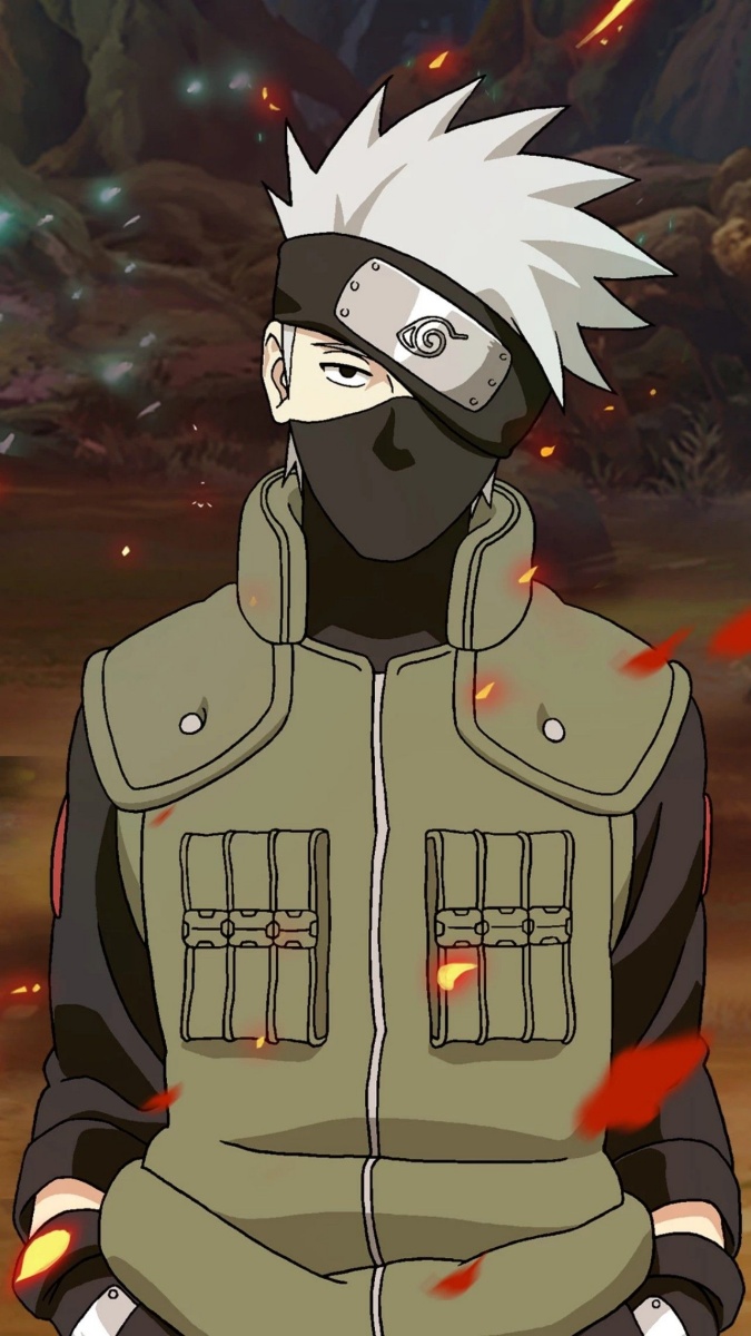 Hình nền Kakashi bịp mắt