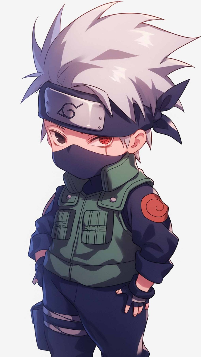 Hình nền Kakashi chibi