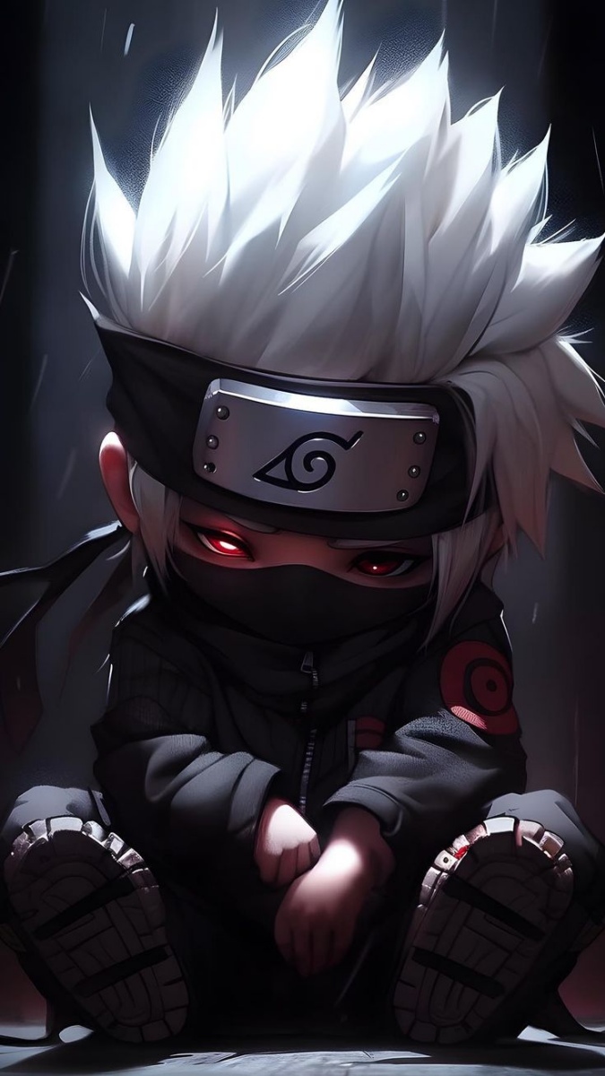 Hình nền Kakashi chibi dễ thương