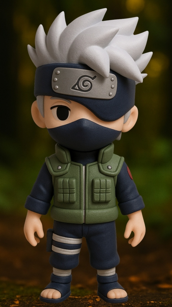 Hình nền Kakashi chibi 8K