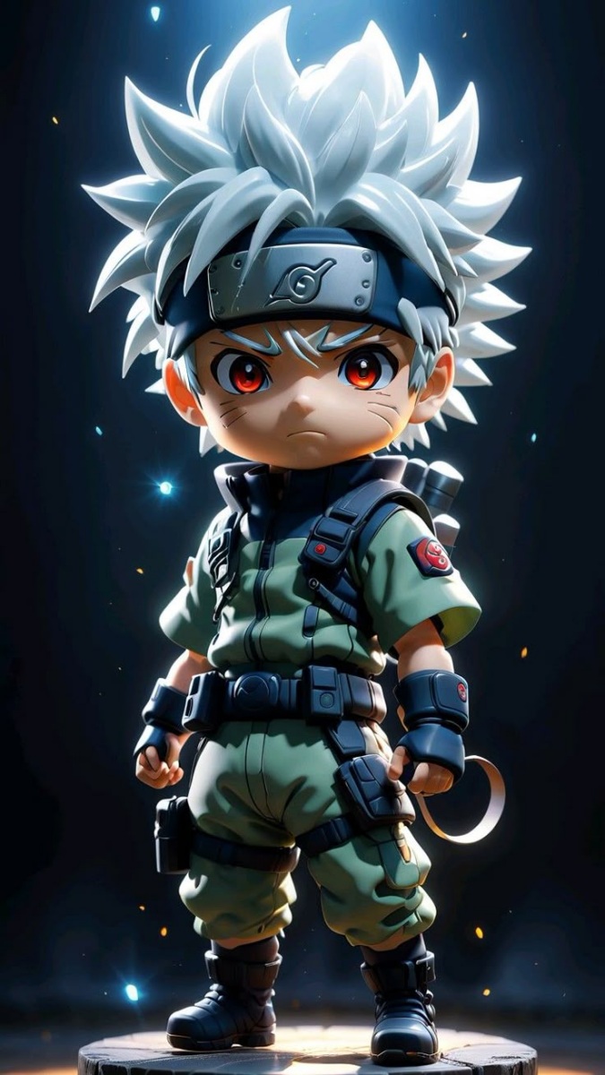 Hình nền Kakashi chibi đặc sắc