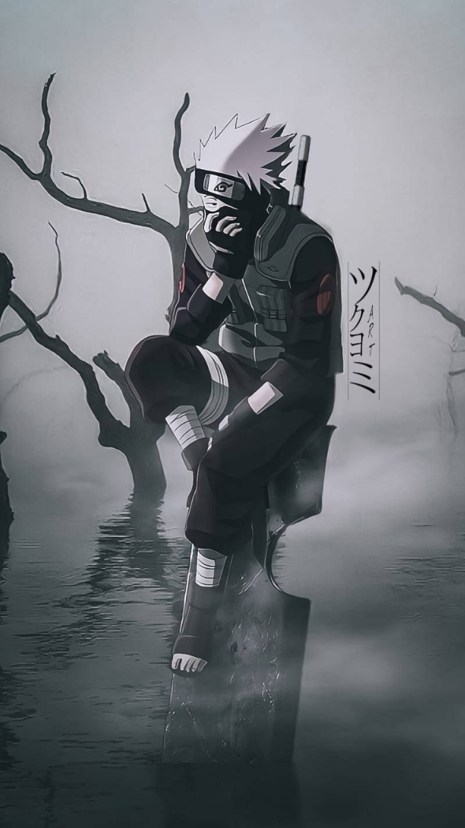 Hình nền Kakashi với thiên nhiên