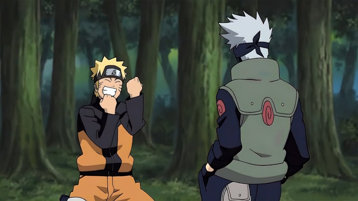 Hình nền Kakashi vui sướng