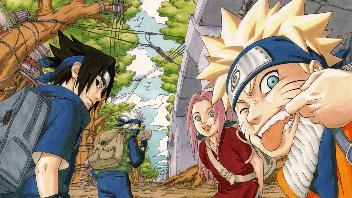 Hình nền Kakashi rực cháy