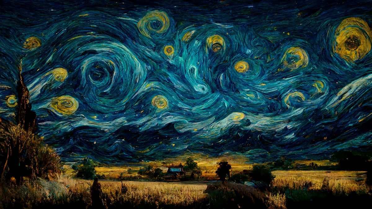 Hình nền Van Gogh độc đáo