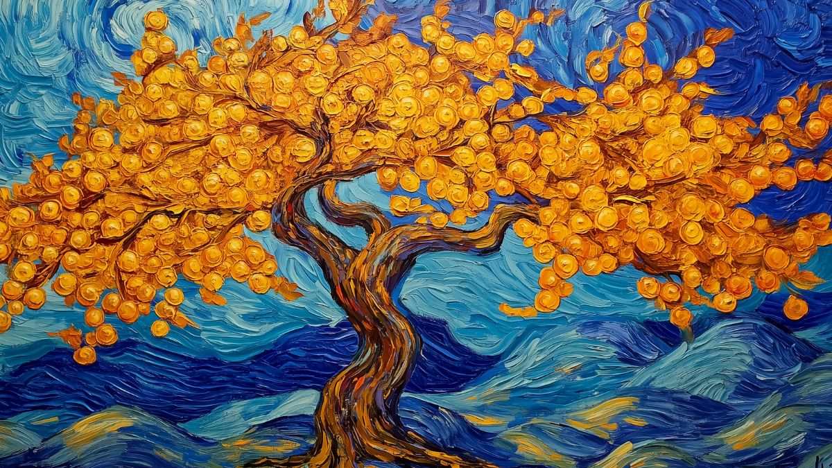 Hình nền Van Gogh thanh lịch
