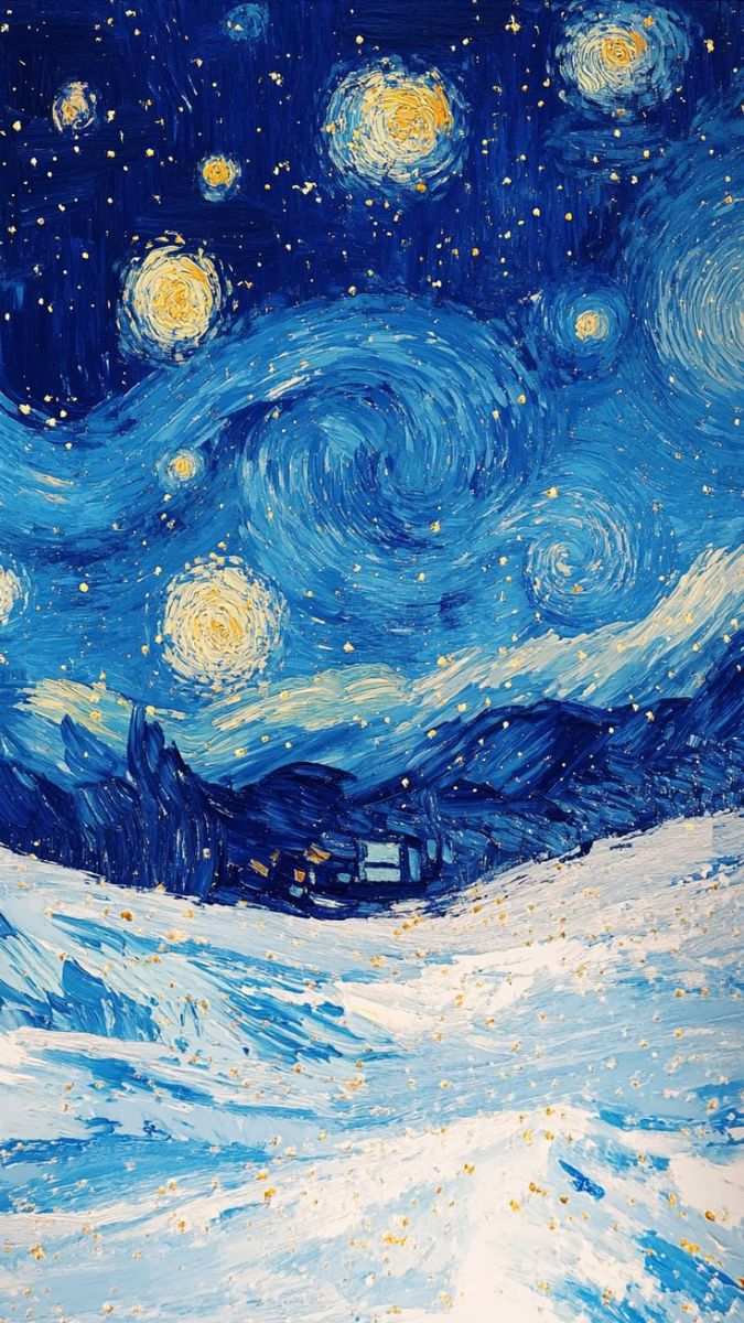 Hình nền Van Gogh ấm áp