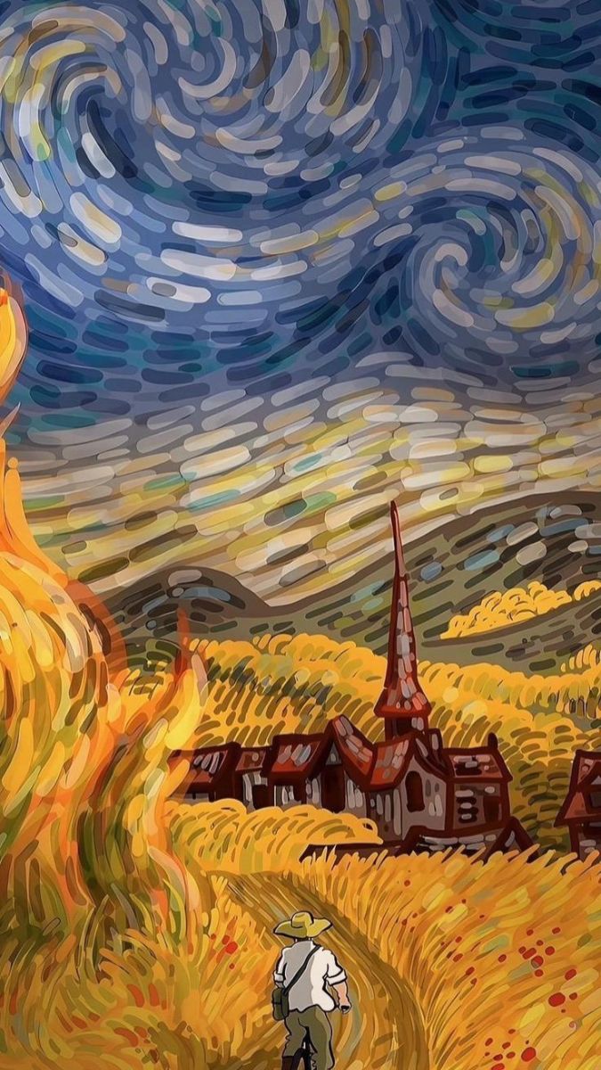 Hình nền Van Gogh sang trọng