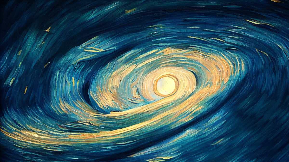 Hình nền Van Gogh đậm chất