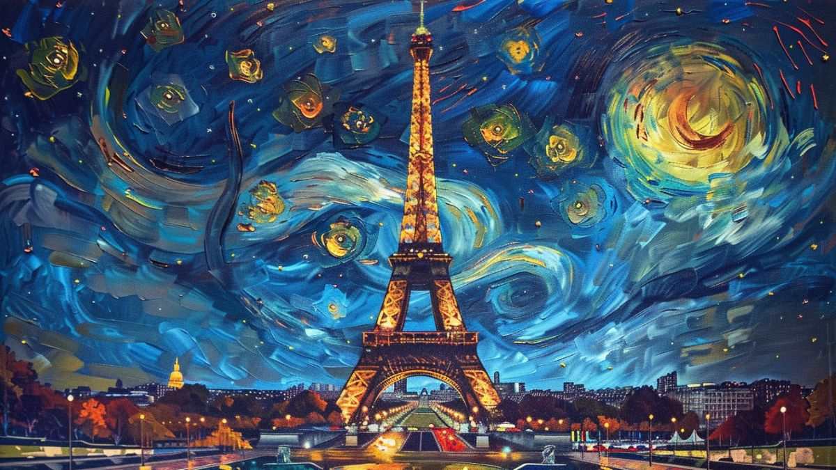 Hình nền Van Gogh phá cách