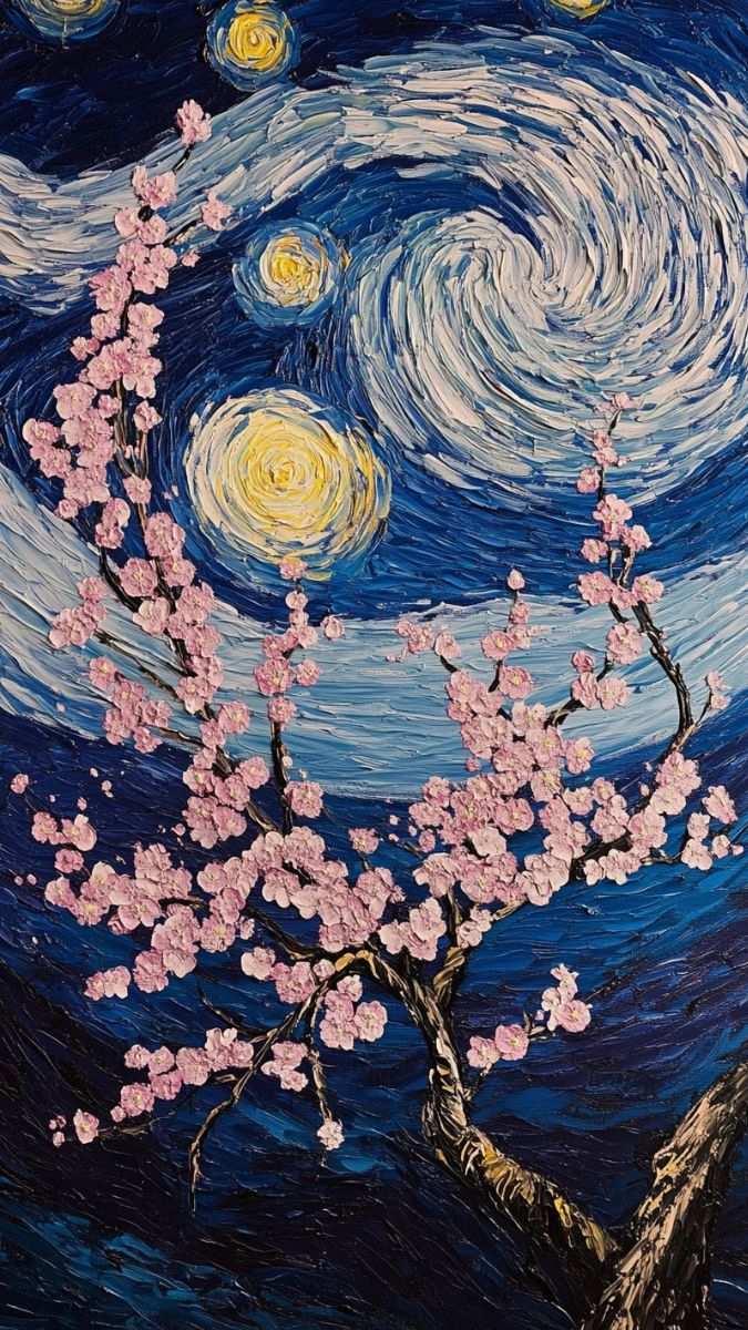 Hình nền Van Gogh bắt mắt
