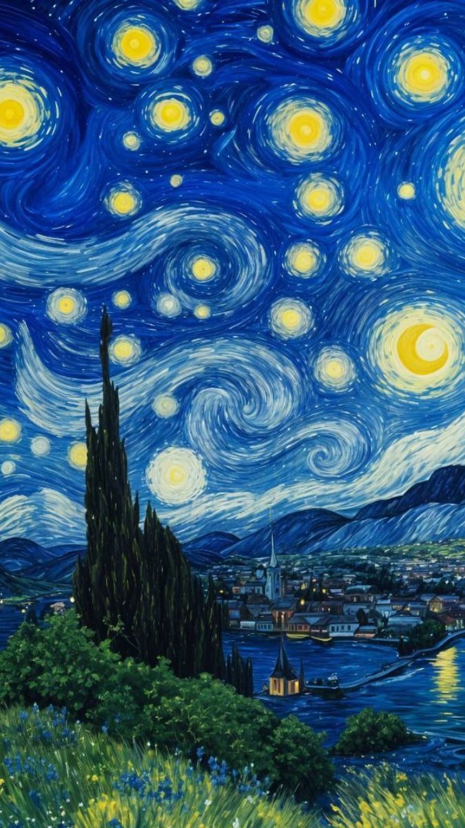 Hình nền Van Gogh tinh xảo