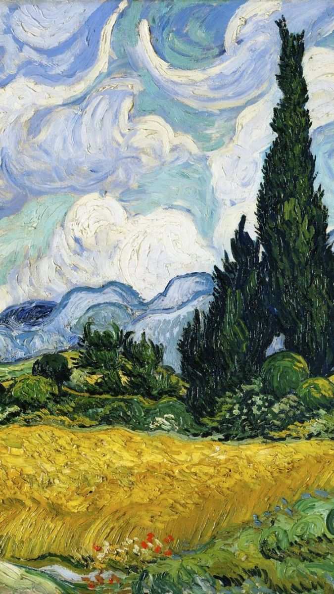 Hình nền Van Gogh rực sắc
