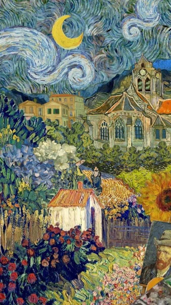Hình nền Van Gogh phóng khoáng