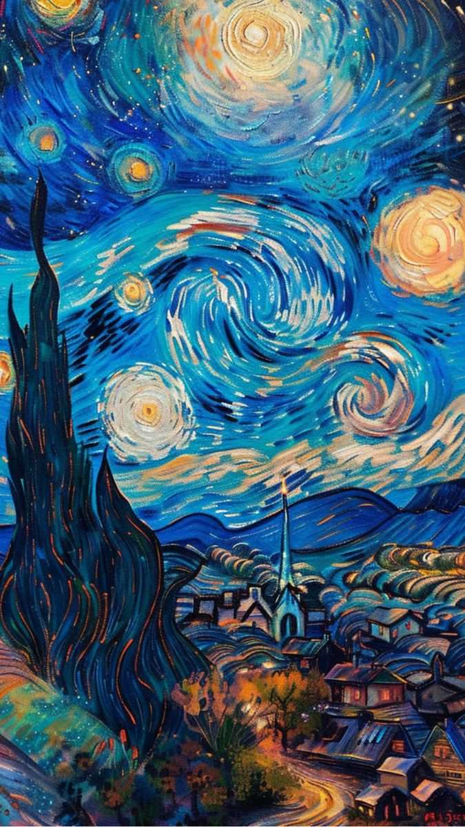 Hình nền Van Gogh kỳ bí