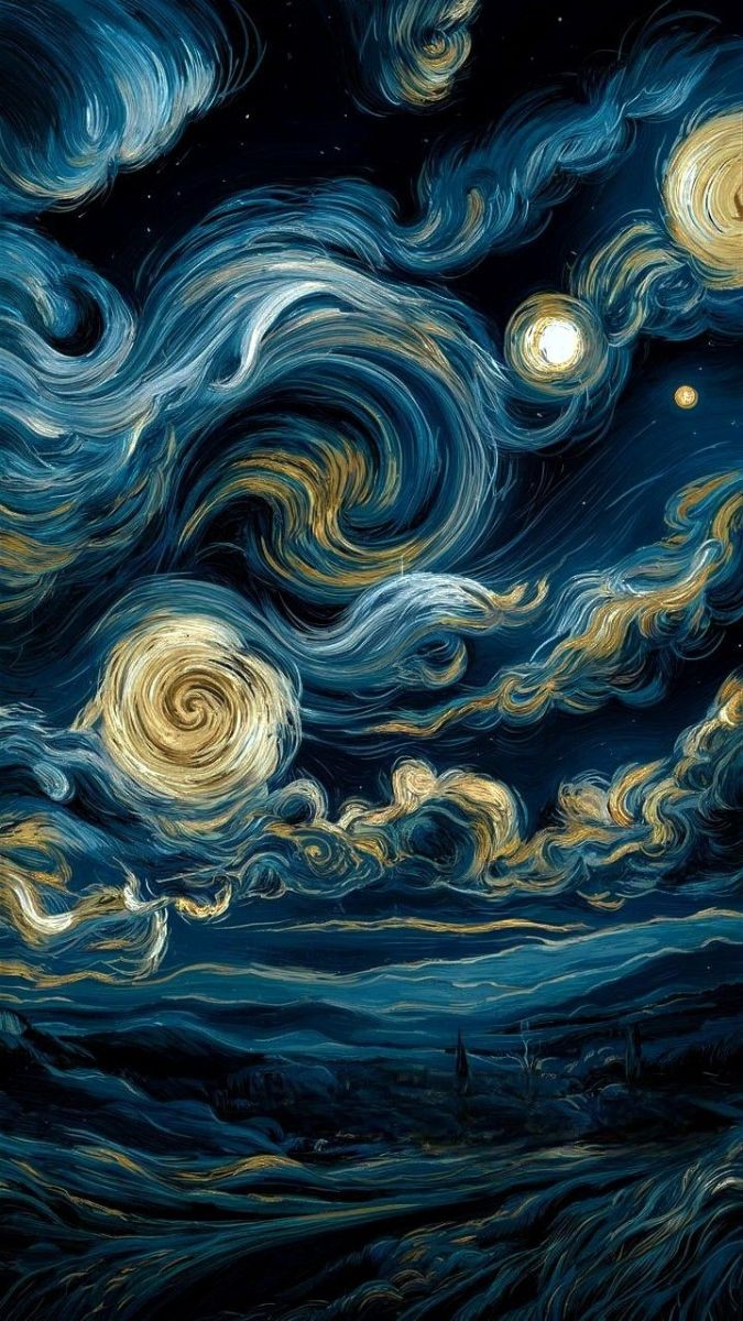Hình nền Van Gogh tinh tươm