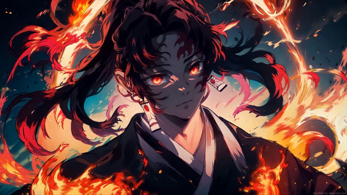 Hình nền Yoriichi phá cách