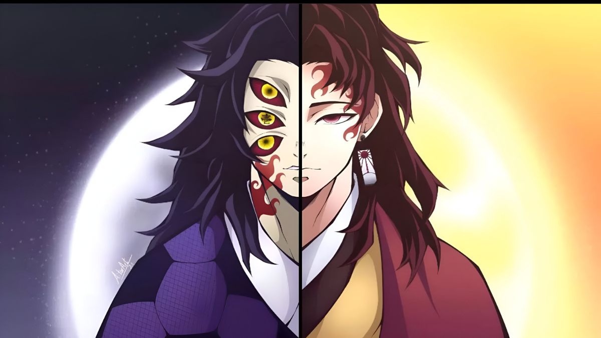 Hình nền Yoriichi mờ ảo
