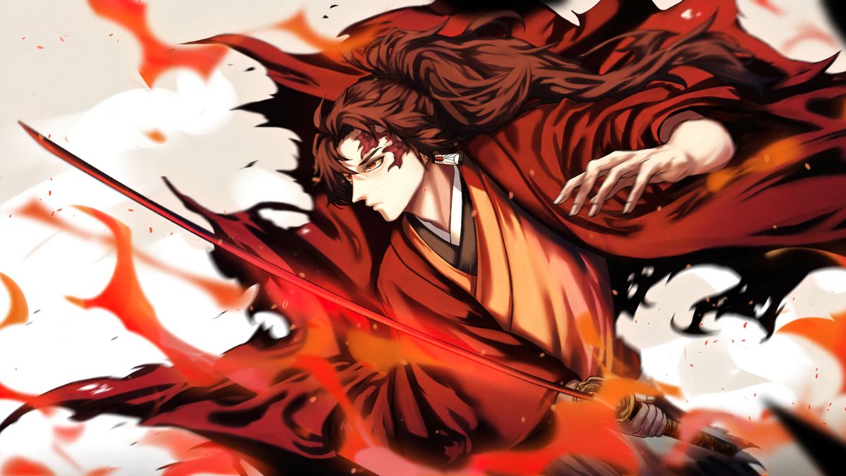 Hình nền Yoriichi vượt qua gian nan