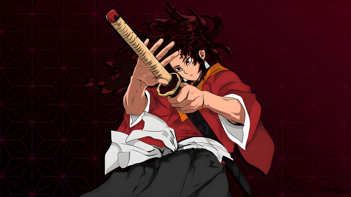 Hình nền Yoriichi siêu chân thực