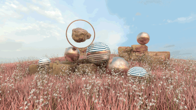 Hình nền chuyển động 3D nhẹ nhàng\