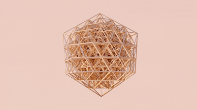 Hình nền chuyển động 3D khối hình