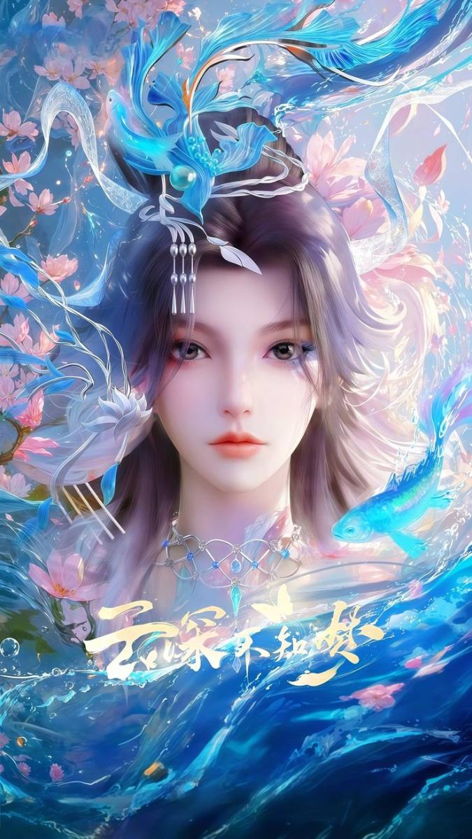 Hình nền hoạt hình 3D Trung Quốc huyền bí