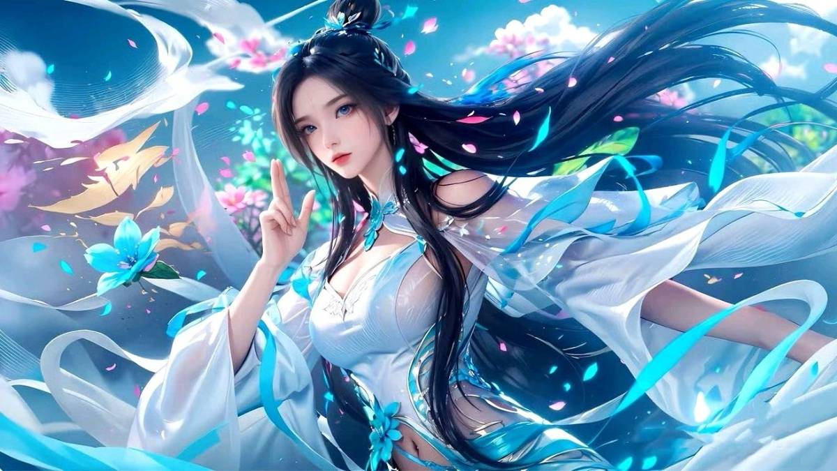 Hình nền hoạt hình 3D Trung Quốc cute