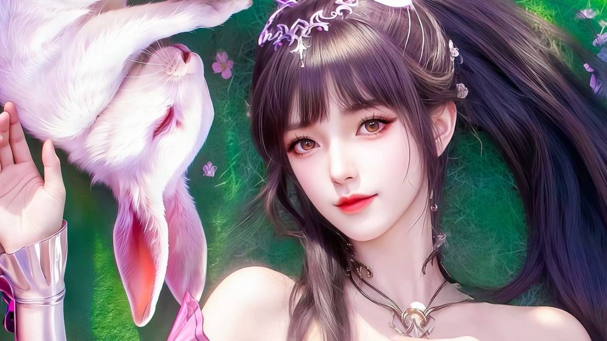 Hình nền hoạt hình 3D Trung Quốc đáng yêu