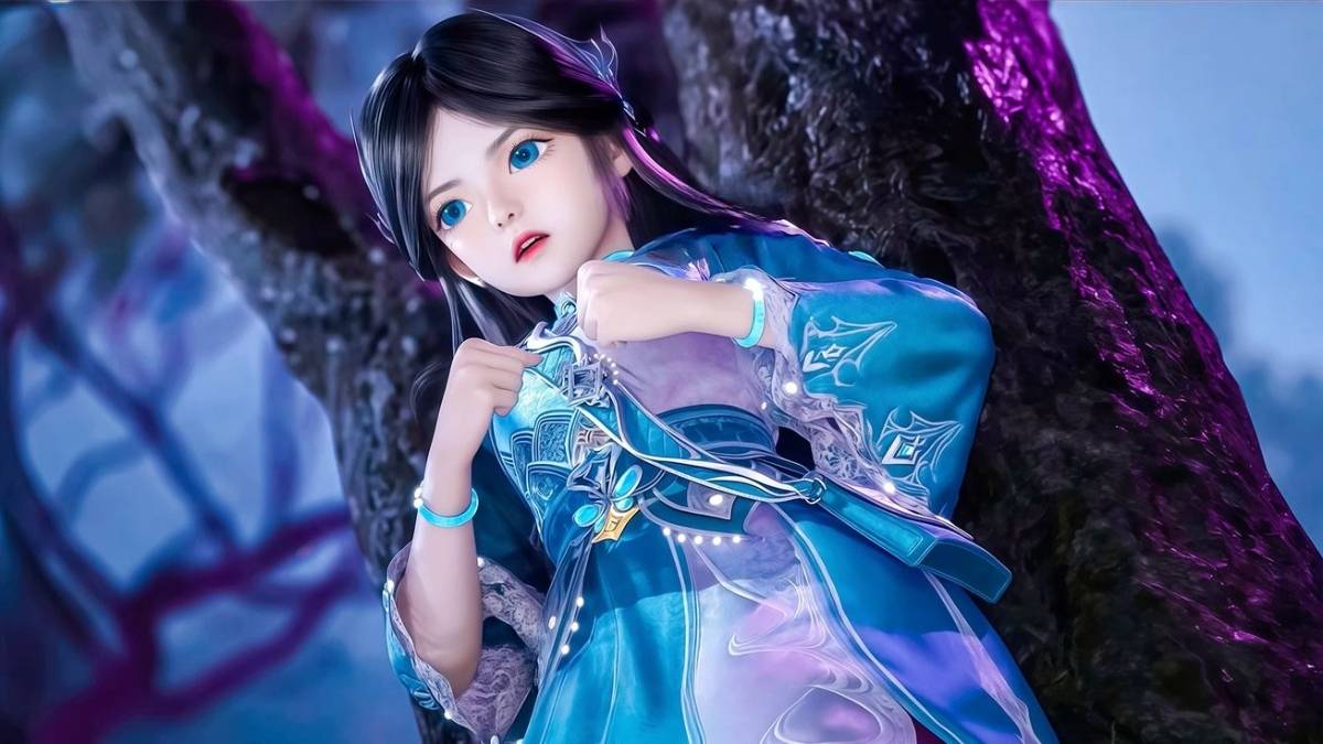 Hình nền hoạt hình 3D Trung Quốc huy hoàng
