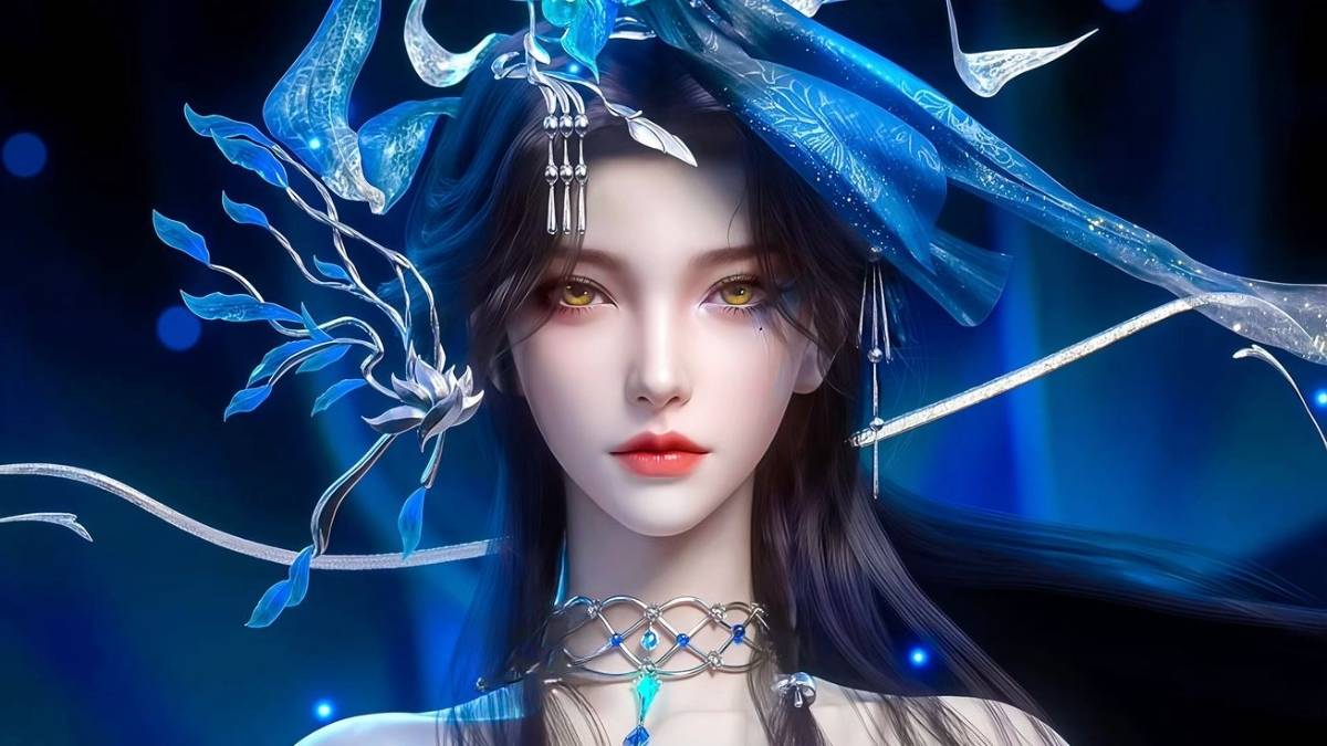 Hình nền hoạt hình 3D Trung Quốc tươi sáng