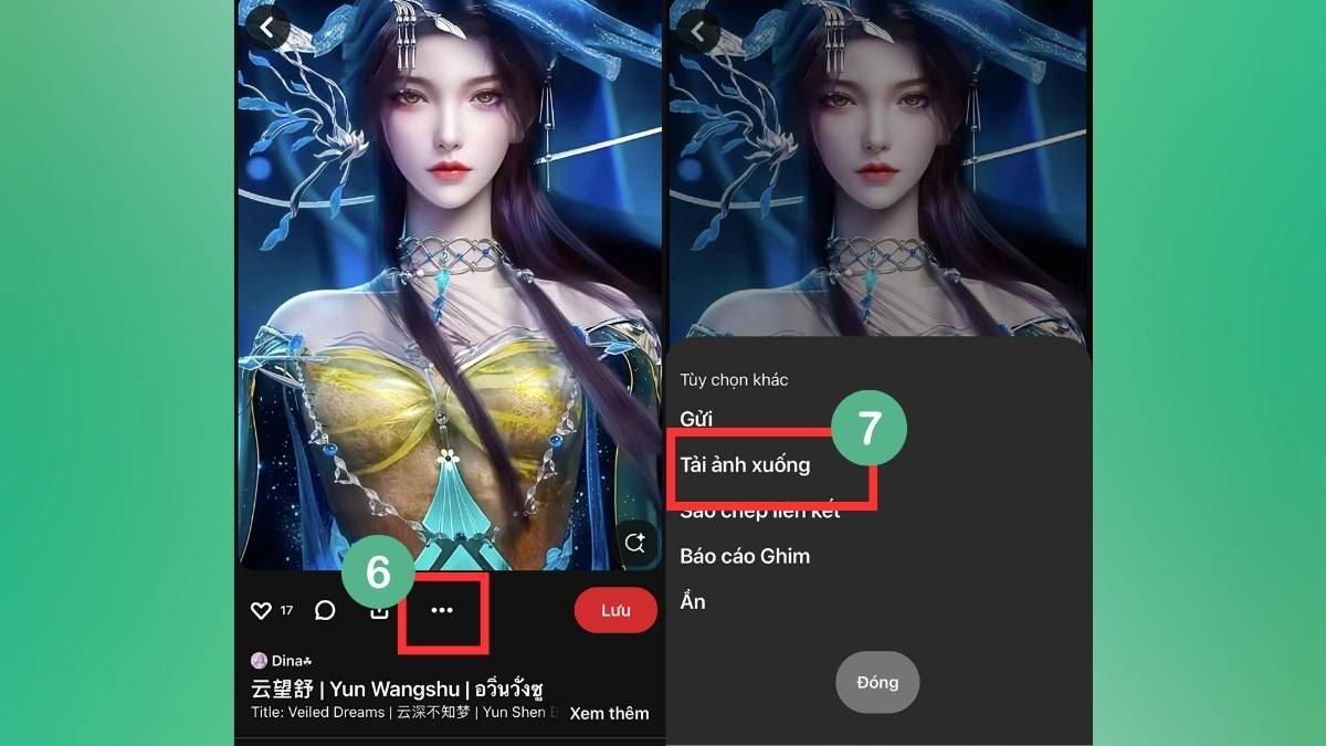 Tải hình nền hoạt hình Trung Quốc 3D trên điện thoại - bước 3