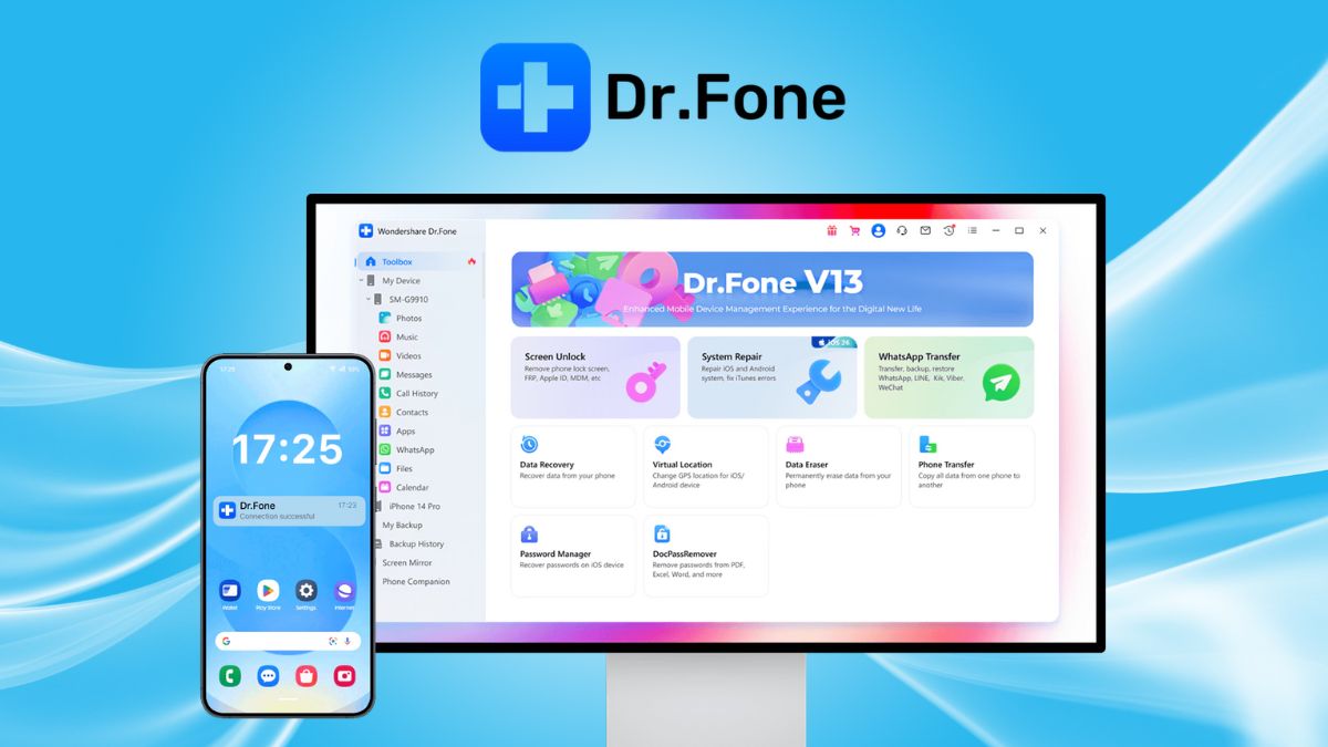 Phần mềm khôi phục dữ liệu ổ cứng Wondershare Dr.Fone