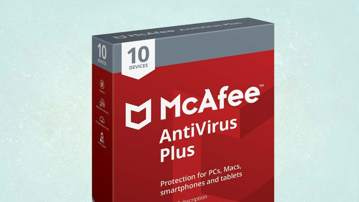 Phần mềm diệt virus McAfee AntiVirus Plus
