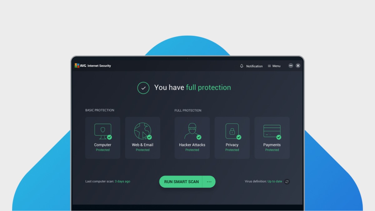 Phần mềm diệt virus AVG Internet Security
