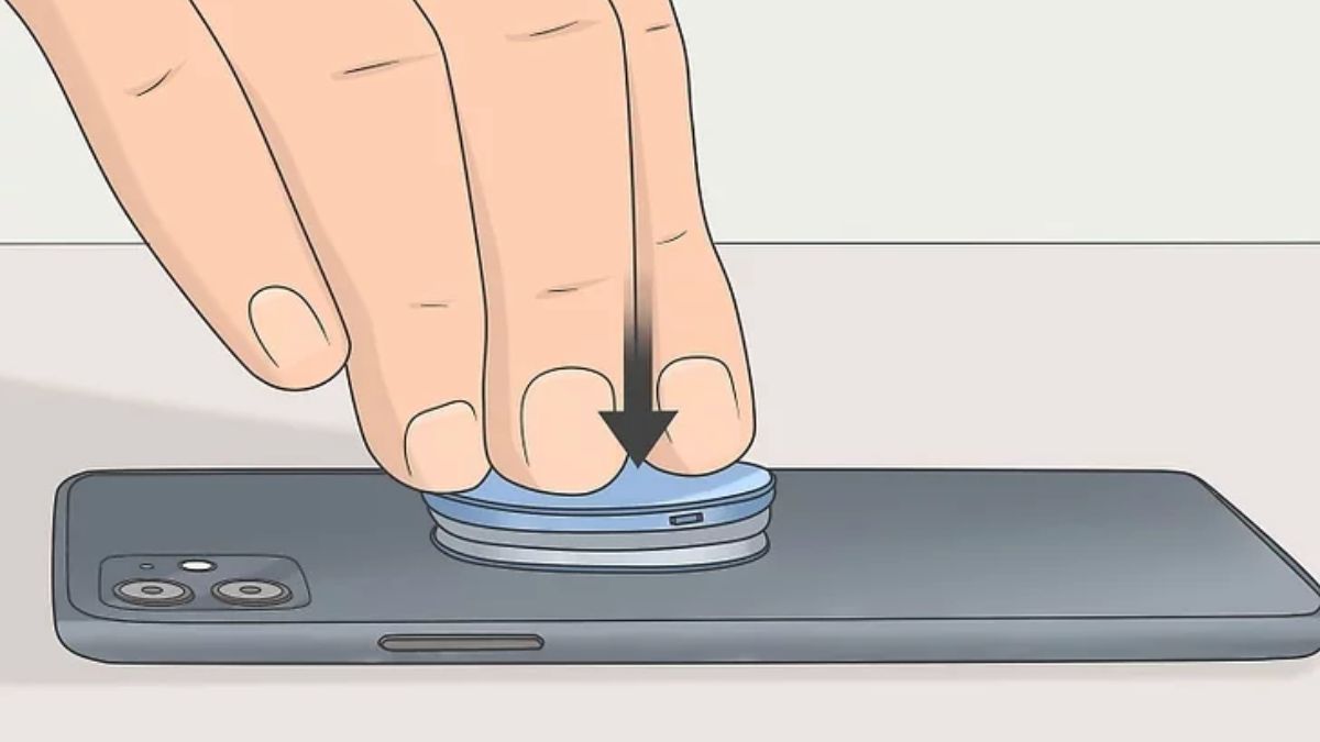 Cách sử dụng PopSocket đúng cách - bước 4
