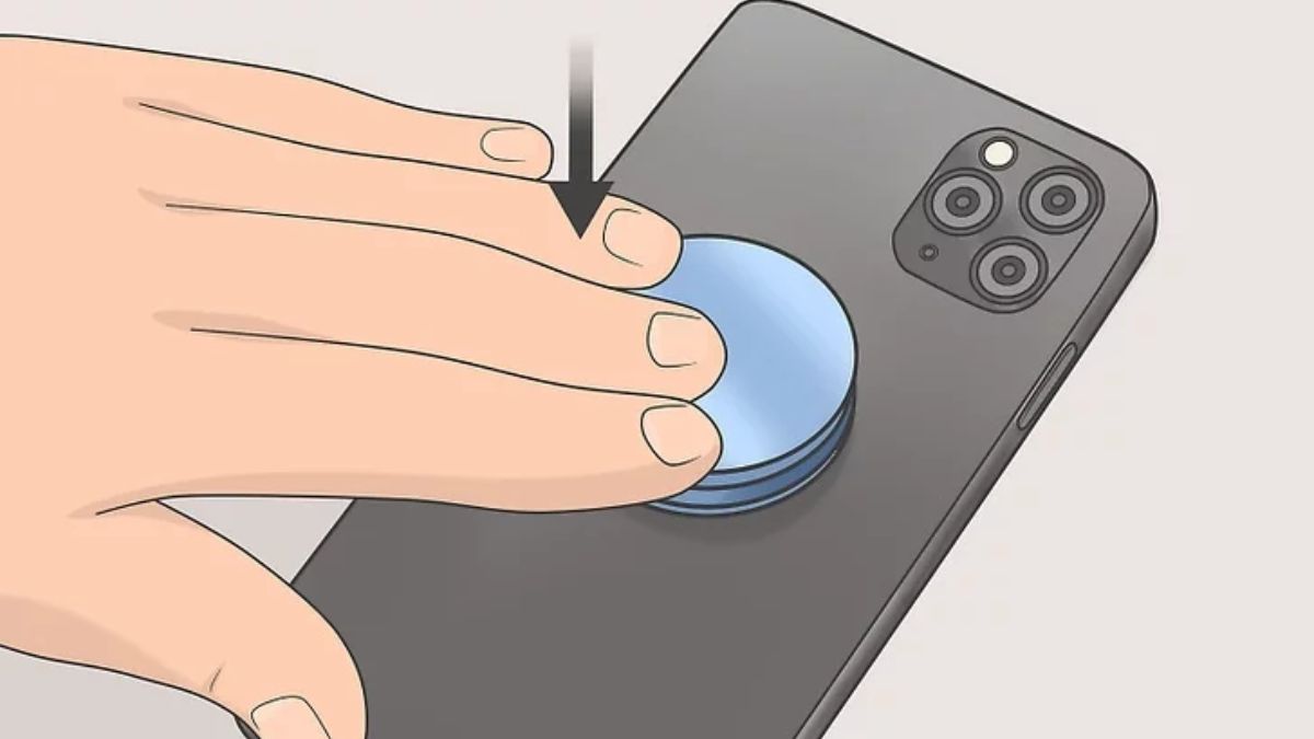 Cách sử dụng PopSocket đúng cách - bước 3