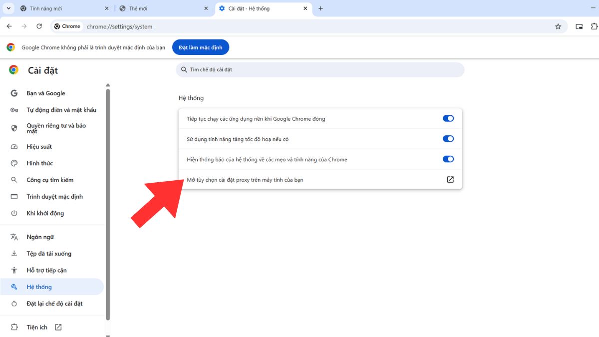 Cách thiết lập Proxy an toàn cho Chrome - bước 2