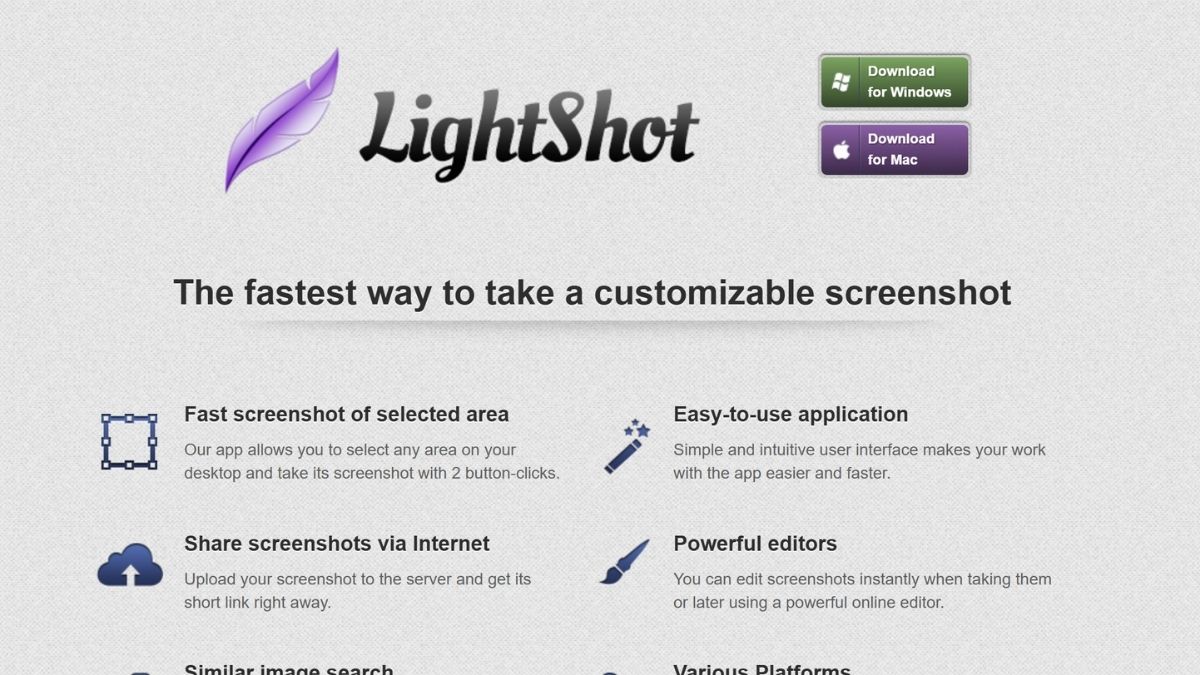 Công cụ Screenshot chụp ảnh màn hình - Lightshot