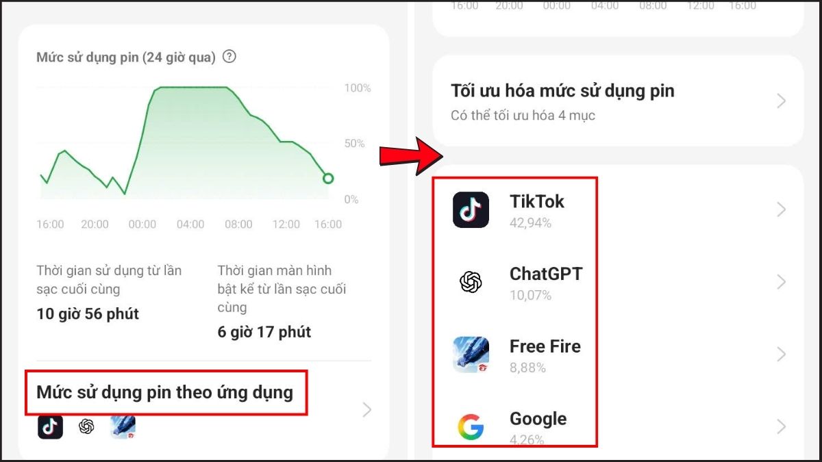 Cách kiểm tra ứng dụng nào đang làm hao pin trên Android - bước 2,3
